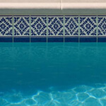 Decorative border tiles