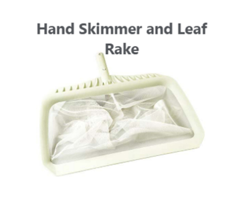 Hand Skimmer and Leaf Rake