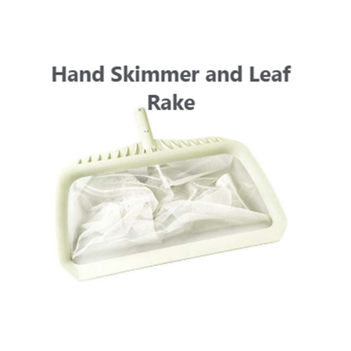 Hand Skimmer and Leaf Rake